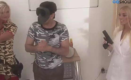 Steamy CamoStyled Encounters Horny Blondes and Brunettes Sucking and Fucking